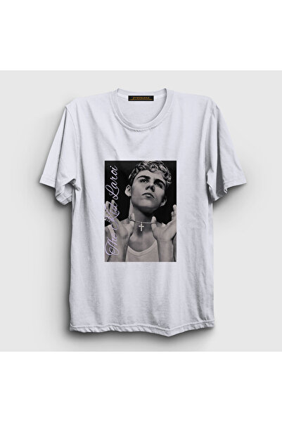 Presmono Unisex White Necklace the Kid Laroi T-Shirt 608363Tt