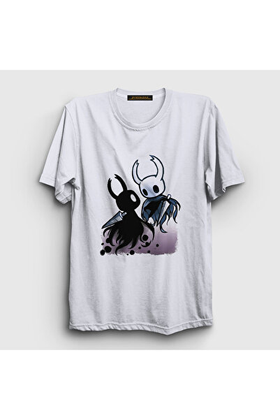 Presmono Igra Hollow Knight Unisex Bela T-shirt - 493300tt