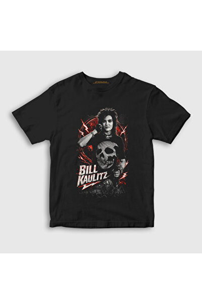 Presmono Unisex Kids Black Bill Kaulitz Tokio Hotel T-Shirt 600572Tt