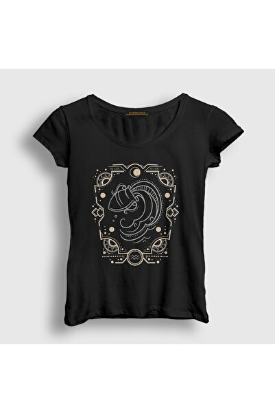Presmono Ženski horoskop crnog vodolije, leto T-shirt 526249tt