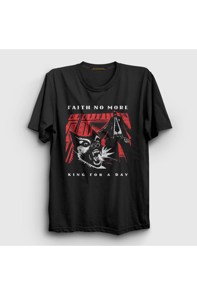 Presmono Tricou Unisex Negru King For A Day Faith No More 527468tt