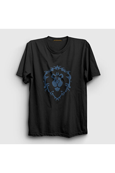 Presmono Unisex Black Alliance Logo World of Warcraft Game T-Shirt 422797Tt