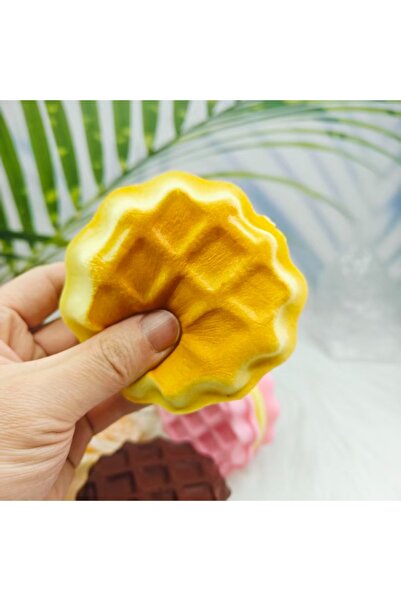 Choice1 Yellow 1pcs Squishy Simulated Layered Sandwich Cake Squeeze Toy Soft ...