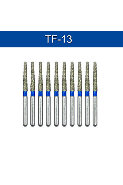Choice49 10pcs TF-13 10pcs Tomenty Dental Diamond Bur FG Drills Dia 1.6mm Den...
