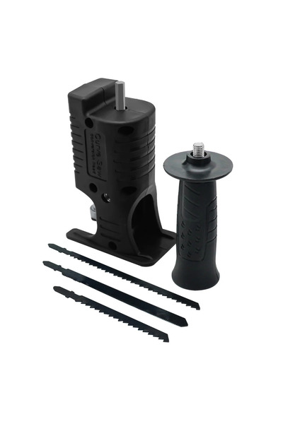 Choice8 Black 3Pcs Blades Jigsaw Converter Adapter, Portable Reciprocating Sa...