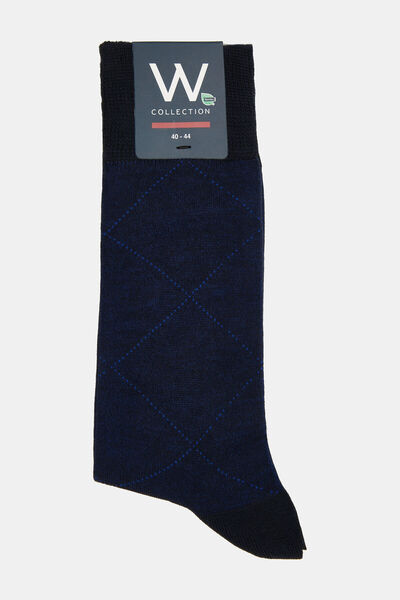 W Collection LACİVERT PAMUK/BAMBU ÇORAP
