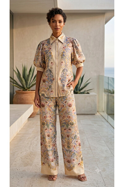 Rabiossa Women's Niva Shirt and Pants Double Set