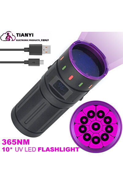 Choice 18650 Lithium Battery Fixed focus black SV140 UV NO BATTERY 200W High-...