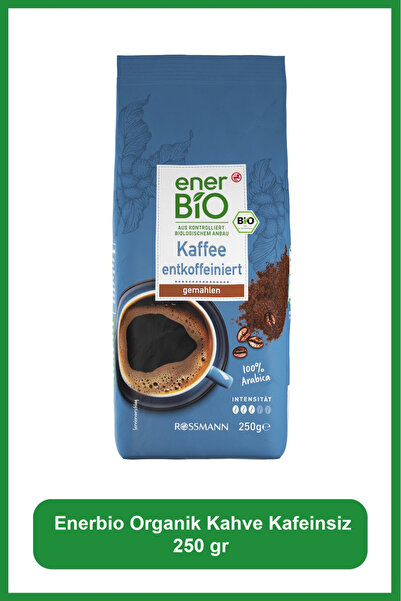 enerBio Organik Kahve Kafeinsiz 250 gr