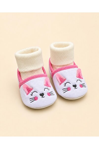 minissa baby kids Lilac Color Soft Knitwear Booties with Socks, Baby Booties ...