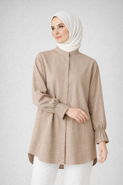 HAKKE Tunic with sleeve patterns