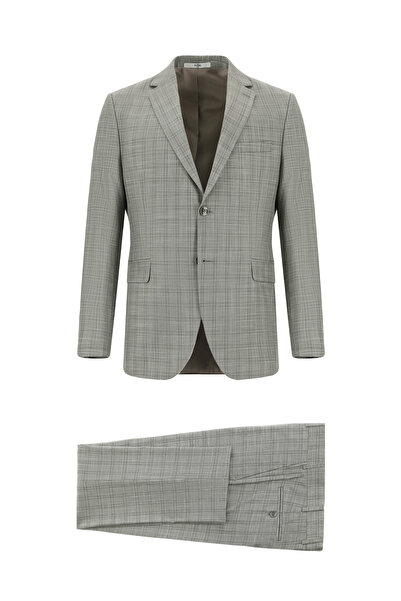 Kiğılı 6 Drop Regular Fit Standard Cut Plaid Suit