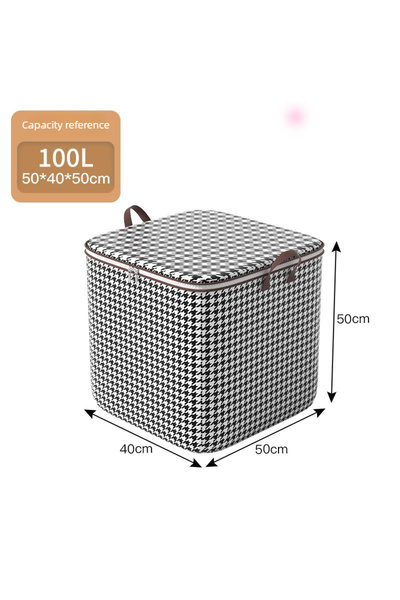 choice2 Grey-S 100L Quilt Storage Box Dustproof Organizers Non-Woven Wardrobe...