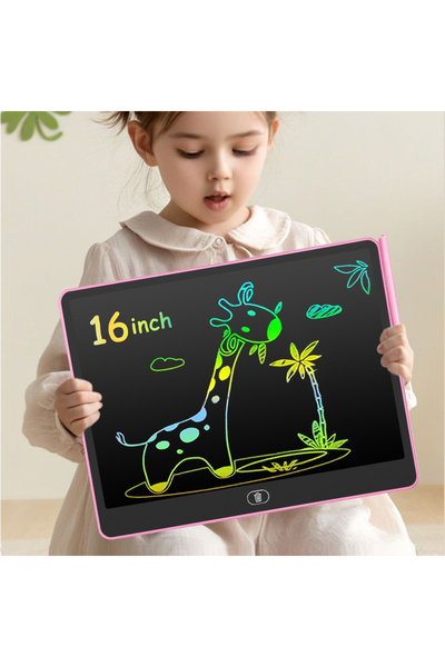 Choice6 16 INCH PINK 16/13/11 Inch LCD Writing Board Drawing Tablet Kids Writ...