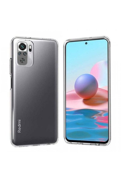 PiyasaSepeti Xiaomi Redmi Note 10 Double Sided Silicone Case Transparent