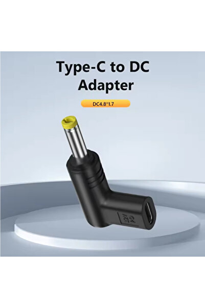 Choice1 Other 4.8 1.7 5V Type‑C Female to DC Male Power Adapter, 6‑in‑1 DC Pl...