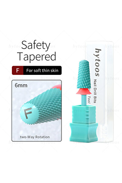choice2 F(GREEN) HYTOOS Safety Carbide Nail Drill Bits Green Coating Dome Tap...
