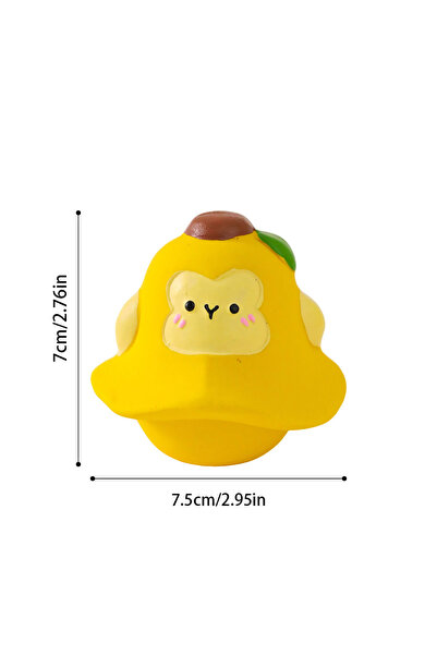 Choice Banana Squeaky Latex Dog Toys - Durable Chew Resistant Pet Toys for In...