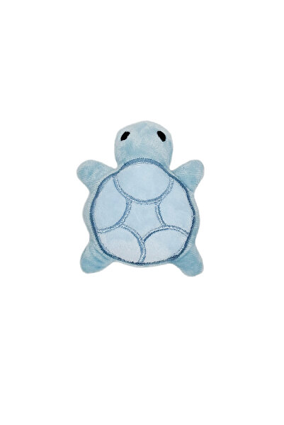 Choice Blue Mini Cute Turtle Dog Plush Toy, Squeaking Dog Teething Sound Toy,...