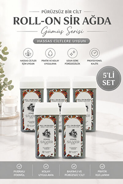 Pudralı Sir Ağda 5’li Set – Kolay ve Hızlı Uygulama