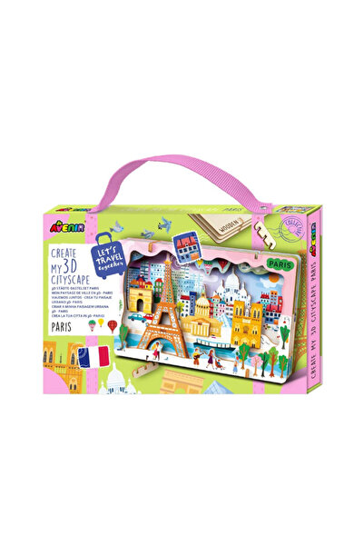 AVENİR Κιτ DIY - Δημιουργήστε ένα 3D ξύλινο αστικό τοπίο - Παρίσι