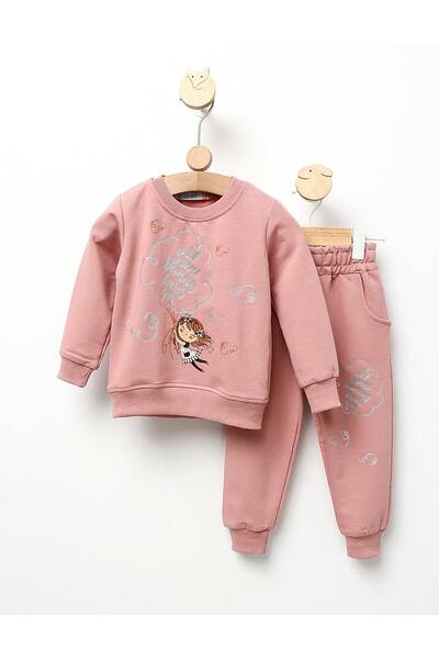 MiniKids Compleu Happy Girl Love model roz-pal