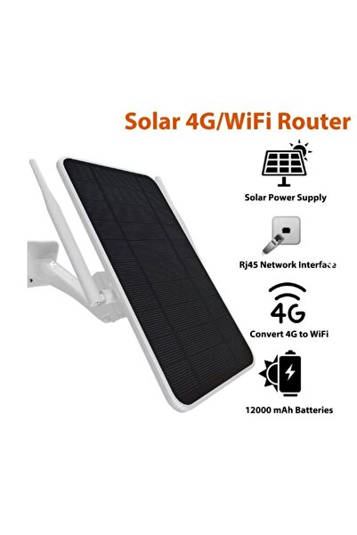 Genel Markalar APX-SR406 Wireless 4G Solar Modem 6w (8 Kullanıcı) 12000mAh