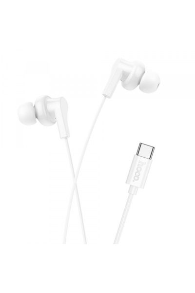 hoco. Handsfree USB-C HOCO M114, Alb