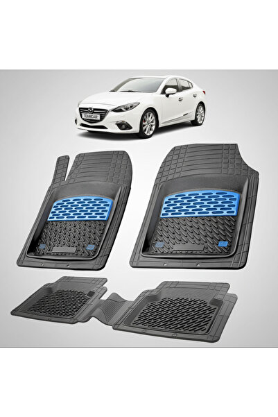 TEAMCAR Covorașe auto compatibile Mazda 3 BM/BN Sedan 2013-2019 |   Albastru