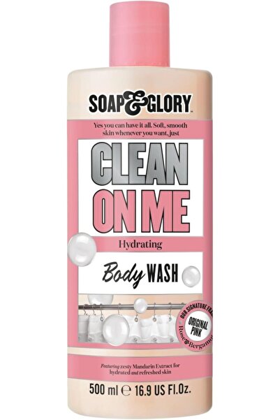 Soap & Glory جل استحمام كريمي ومنقي، كلين أون مي، من سوب آند غلوري، 500 مل