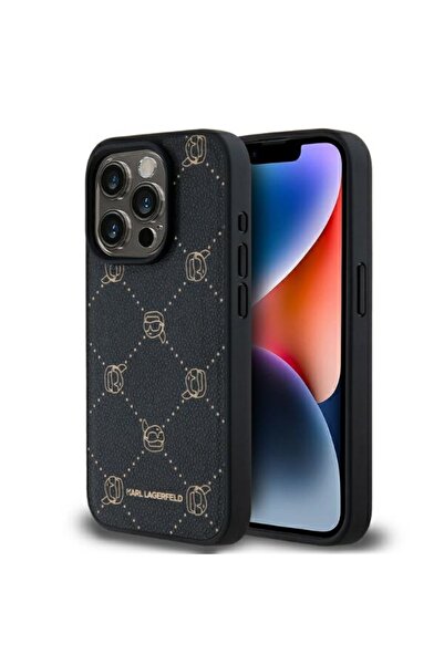 Stef's Cat Husa pentru iPhone 15 Pro, Stef's Cat, Leather MagSafe (KLHMP15LPG...