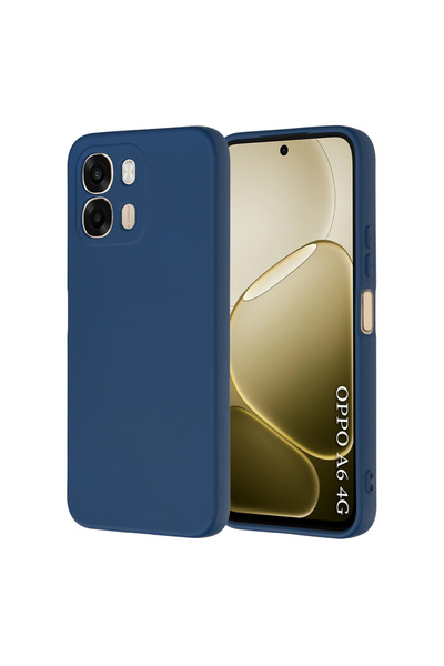 SOHO Калъф за телефон Oppo A6 4G, удароустойчива защита, тъмносин