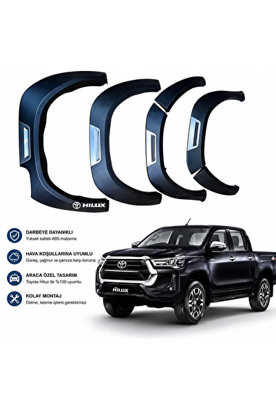 ROAL TUNİNG Toyota Hilux 2021+ Birebir Uyumlu İthal Uzun Dodik