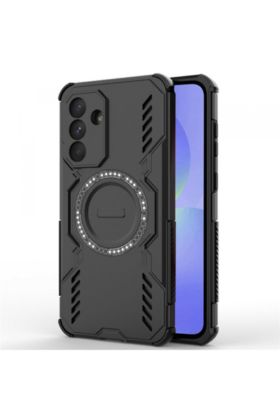 Techsuit Θήκη MagSafe για Samsung Galaxy A36 A366, Techsuit, Armormag, Μαύρο