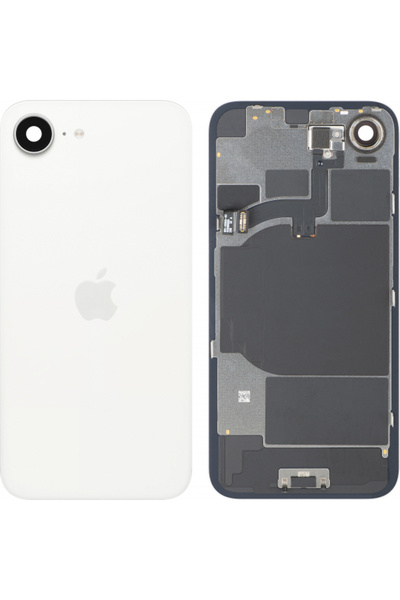 Apple iPhone 16e Battery Cover, White, Swap