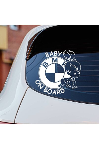 OEM Sticker auto (30cm) - Baby on board BMW