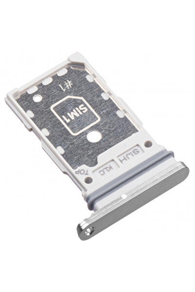 Aftermarket SIM Card Holder Samsung Galaxy S22 Ultra 5G S908, Dual SIM, Silver