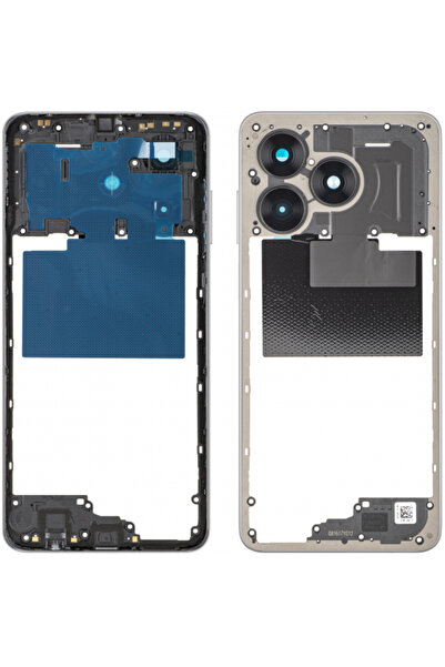HONOR X5c Plus Middle Case, Silver, Service Pack 9707acja