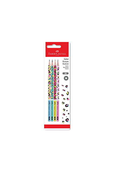 Faber Castell Faber-Castell Safari Kurşun Kalem Seti 4'lü 2B