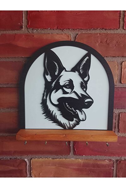 Anahtarlık Askısı (Yük.:29cm x En:29cm) 5 Askılı Dekoratif Anahtarlık