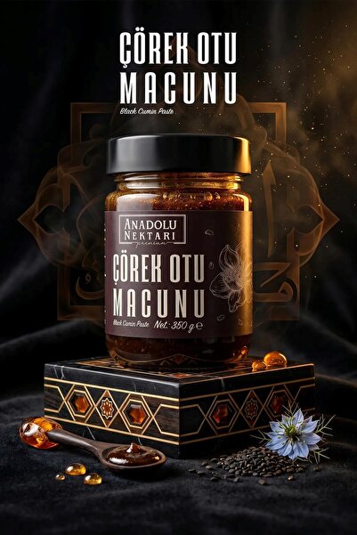 Anadolu Nektarı Çörek Otu Macunu 350 g Doğal Çörekotu macunu