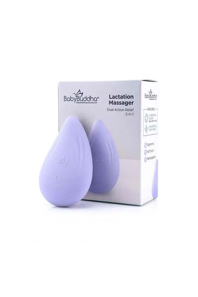 BabyBuddha Lactation Massager – Breast Massage Device with Heat & Vibration f...