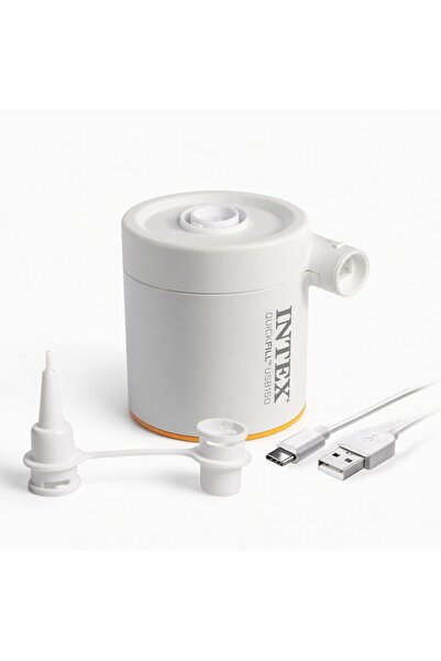 Intex Ηλεκτρική Αντλία Αέρα USB 5V – Φουσκώματε & Ξεφουσκώματε, 150 L/λεπτό