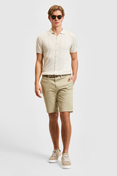 U.S. Polo Assn. Erkek Açık Haki Dokuma Şort 50322320-VR183