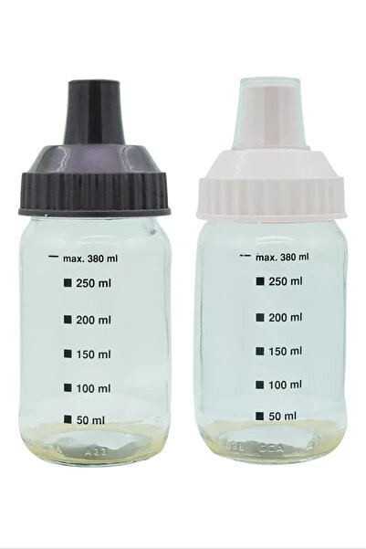 Mestore 370 Cc Glass Salt and Pepper Shakers 1 Piece Royaleks-Emn3425