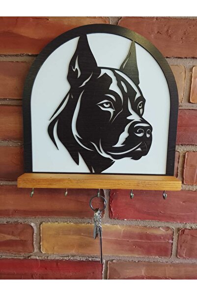 Anahtarlık Askısı (Yük.:29cm x En:29cm) 5 Askılı Dekoratif Anahtarlık