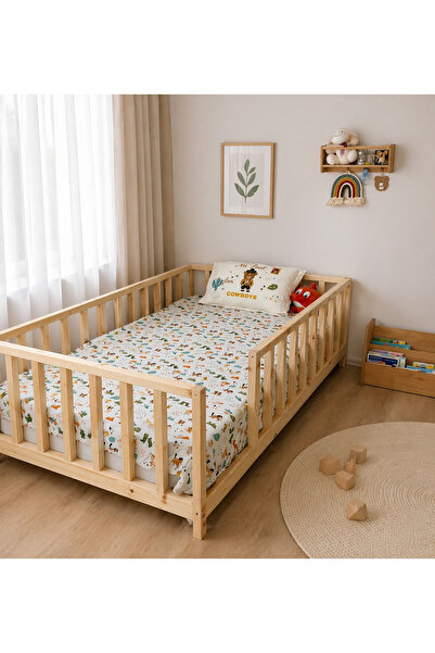 cobanimuahsap Montessori Ahşap Yer Yatağı