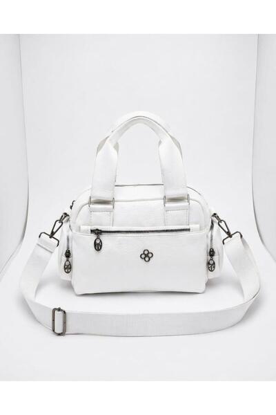 Zealous Women's Soft Leather Luxury Multi-Compartment Hand and Shoulder Bag