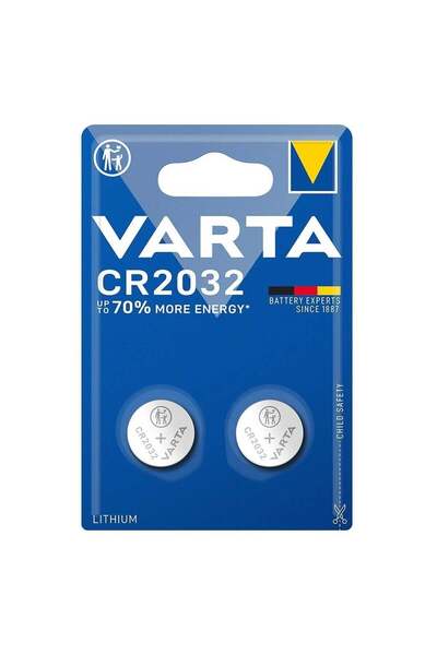 CR2032 3V Lithium 2’li Paket Pil