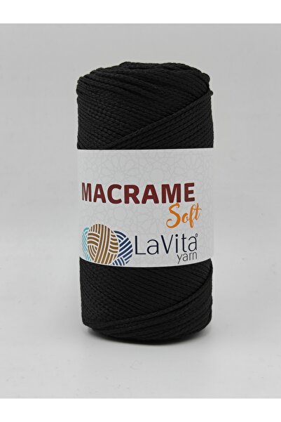 LaVita Yarn LaVita Macrame Μαλακό Νήμα Πλεξίματος Χειρός 100% Πολυεστέρας 200...